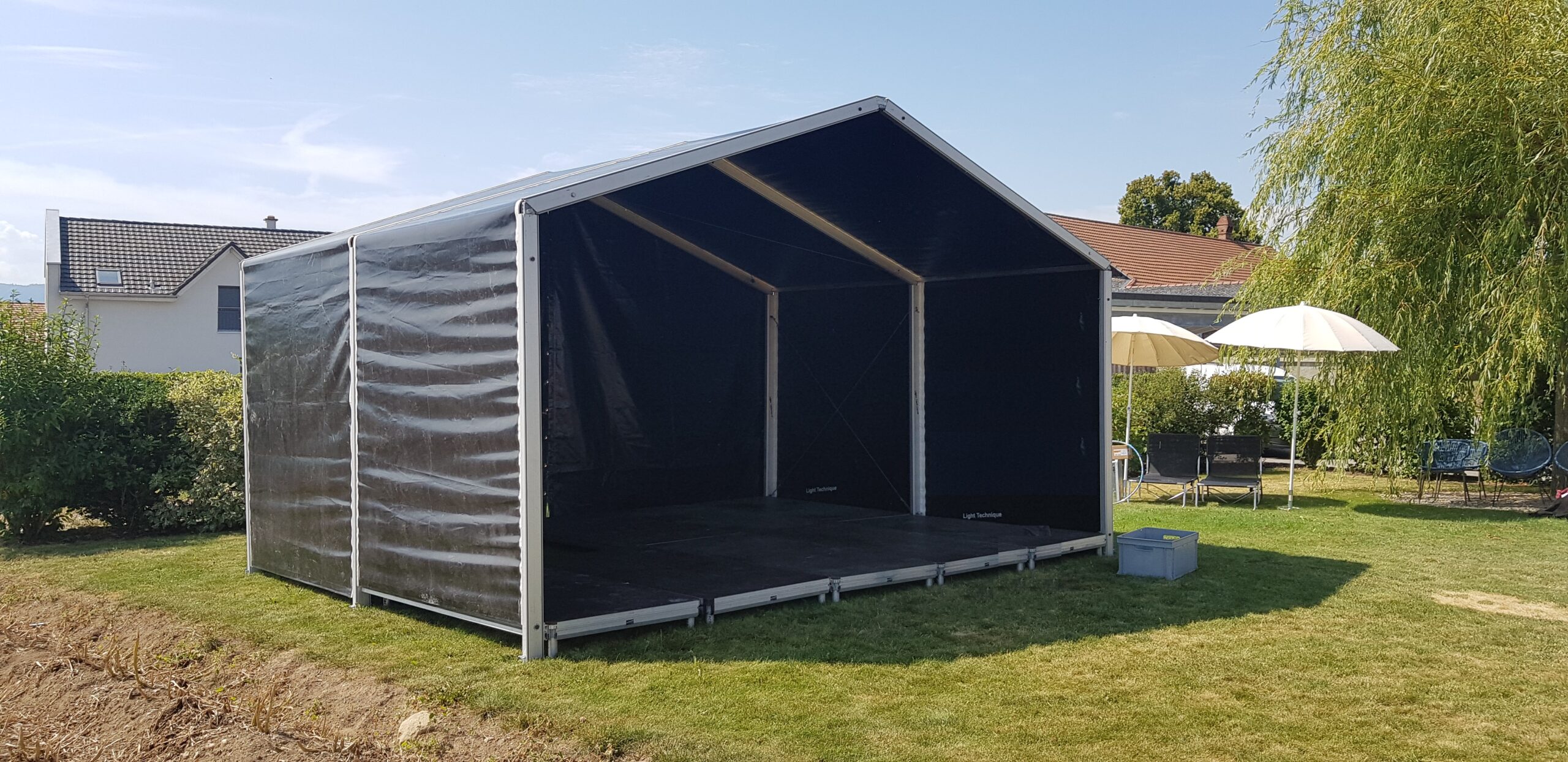 Installation scène événement